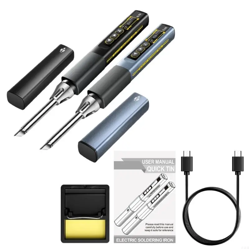Retail/Drop Shipping Intelligent Temperature Control Soldering Iron 96W Fast Heating with Ergonomic Handle for Electronics and
Retail/Drop Shipping Intelligent Temperature Control Soldering Iron 96W Fast Heating with Ergonomic Handle for Electronics and