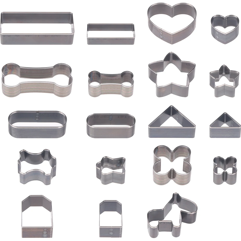 19Pcs Pattern Manual Punching Mold Leather Cutting Template DIY Leather Craft Model Cutting Mold Manual Punching Tool
19Pcs Pattern Manual Punching Mold Leather Cutting Template DIY Leather Craft Model Cutting Mold Manual Punching Tool