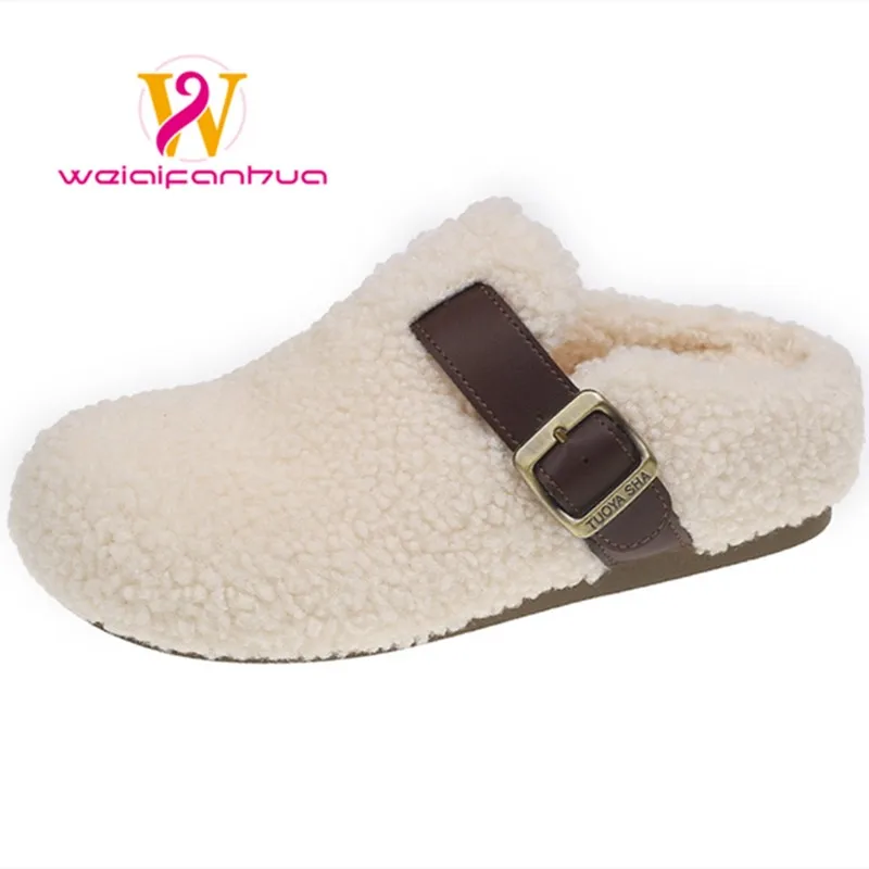 Women's Slippers: New 2025 Autumn Height-increasing and Warm Closed-toe Furry Shoes, Retro Thick-soled Slippers for Women
Women's Slippers: New 2025 Autumn Height-increasing and Warm Closed-toe Furry Shoes, Retro Thick-soled Slippers for Women