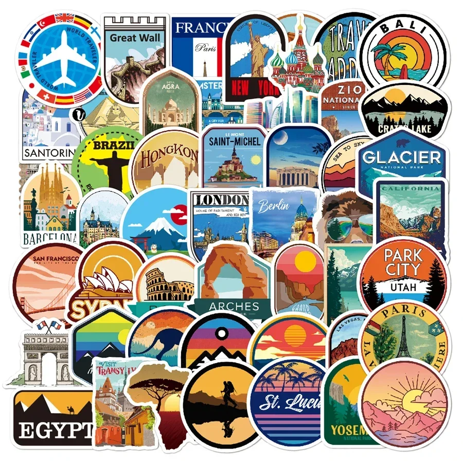 Travel Around The World Stickers 50 Pack Vinyl Laptop Stickers Waterproof Travel Map Stickers for Water Bottles Luggage Phone
Travel Around The World Stickers 50 Pack Vinyl Laptop Stickers Waterproof Travel Map Stickers for Water Bottles Luggage Phone