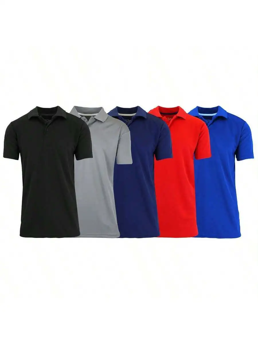 5 Pack Mens Short Sleeve Moisture Wicking Performance Shirts
5 Pack Mens Short Sleeve Moisture Wicking Performance Shirts