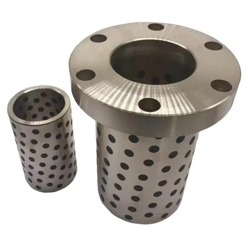 Machine Part Customized CNC Machined Parts Stainless Steel Self-Lubricating Bearing Sleeve
Machine Part Customized CNC Machined Parts Stainless Steel Self-Lubricating Bearing Sleeve