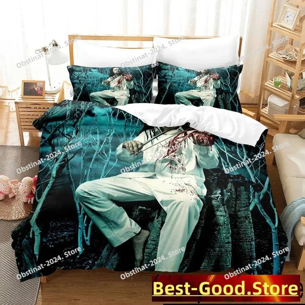 3D Print Fashion Korn Rock Band Printed Bed Set Duvet Cover Pillowcase Bedding Set Linen Sheet Quilt Cover Full Queen King Size
3D Print Fashion Korn Rock Band Printed Bed Set Duvet Cover Pillowcase Bedding Set Linen Sheet Quilt Cover Full Queen King Size