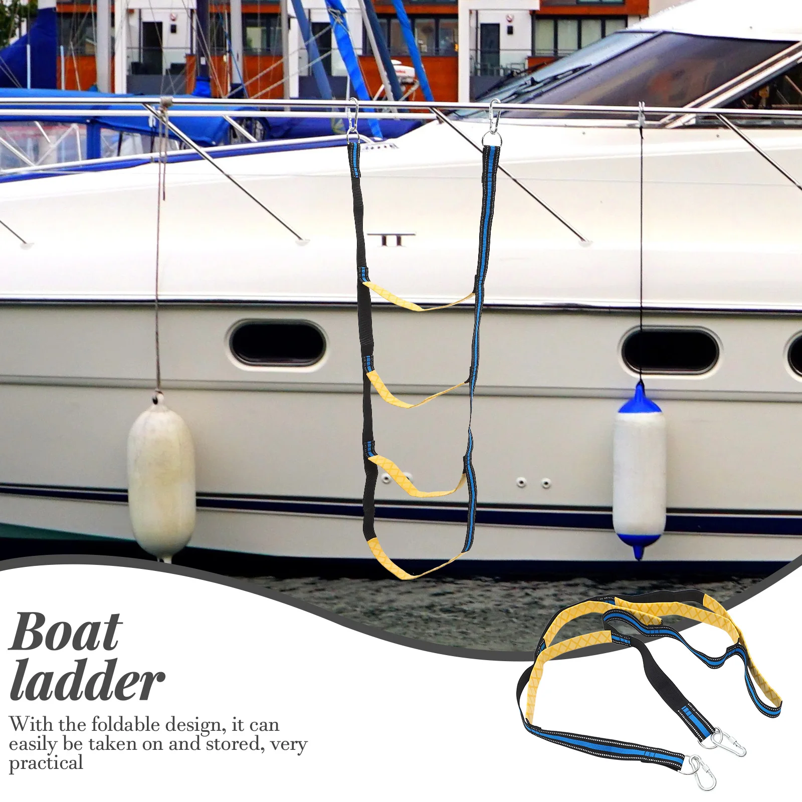 Foldable Lightweight Wear-Resistant Portable Soft Boat For Canoe Kayak Dock Ladder Access Professional Rope Ladder With
Foldable Lightweight Wear-Resistant Portable Soft Boat For Canoe Kayak Dock Ladder Access Professional Rope Ladder With
