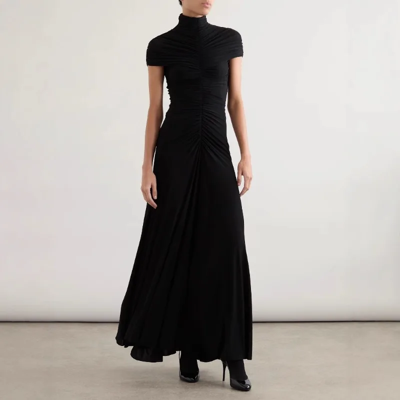 2025 New Style Women's Dresses with Elegant and Slim Fit Round Neck Pleated Design Featuring A Trendy Vacation Style Long Dress
2025 New Style Women's Dresses with Elegant and Slim Fit Round Neck Pleated Design Featuring A Trendy Vacation Style Long Dress