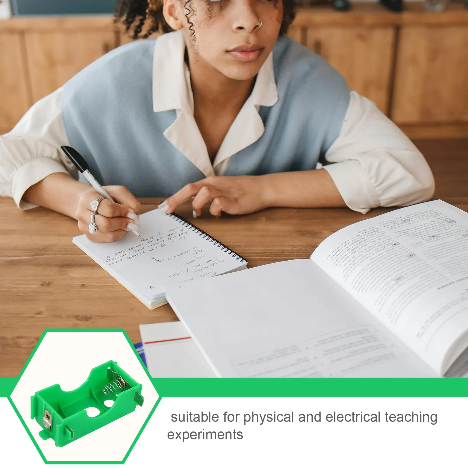 Набор из 8 держателей для учебных инструментов: легкий, прочный, из АБС-пластика, для электротехнических экспериментов, физических лабораторий, с кейсом для хранения
Набор из 8 держателей для учебных инструментов: легкий, прочный, из АБС-пластика, для электротехнических экспериментов, физических лабораторий, с кейсом для хранения