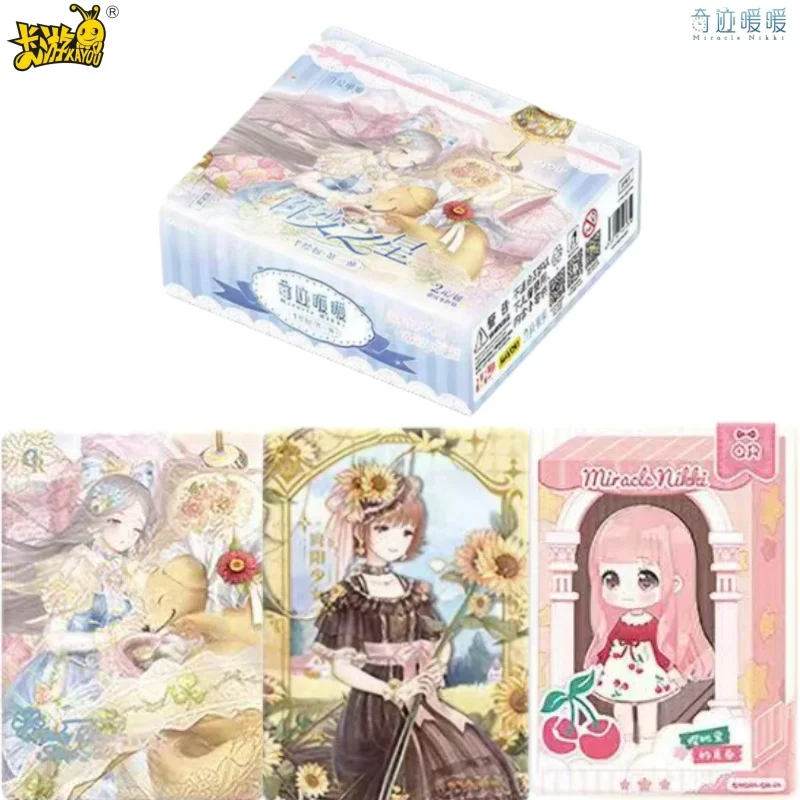 KAYOU Genuine Miracle Nikki Card Qianhuibao Animation Comic Cartoon Game Periphery Collect Card Toy for Children Holiday Gift
KAYOU Genuine Miracle Nikki Card Qianhuibao Animation Comic Cartoon Game Periphery Collect Card Toy for Children Holiday Gift