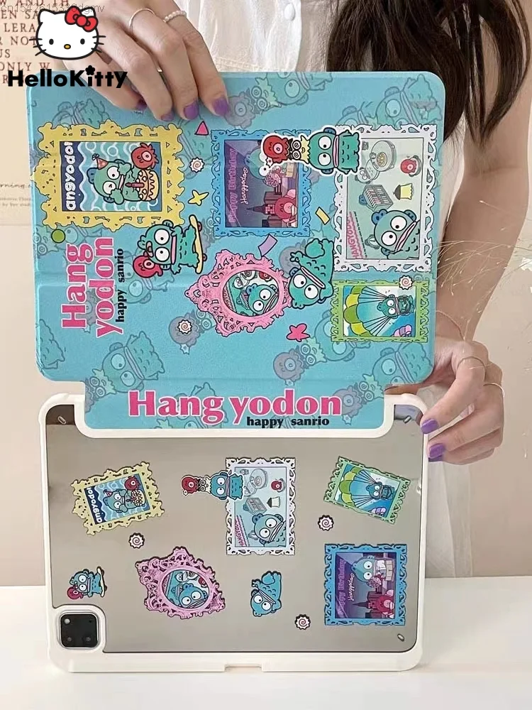 Sanrio Hangyodon симпатичный аниме тройного сложения IPad защитный чехол Pro 2022 Синий чехол Ipad Air 5 Новый Модный Стильный чехол со слотом для ручки
Sanrio Hangyodon симпатичный аниме тройного сложения IPad защитный чехол Pro 2022 Синий чехол Ipad Air 5 Новый Модный Стильный чехол со слотом для ручки