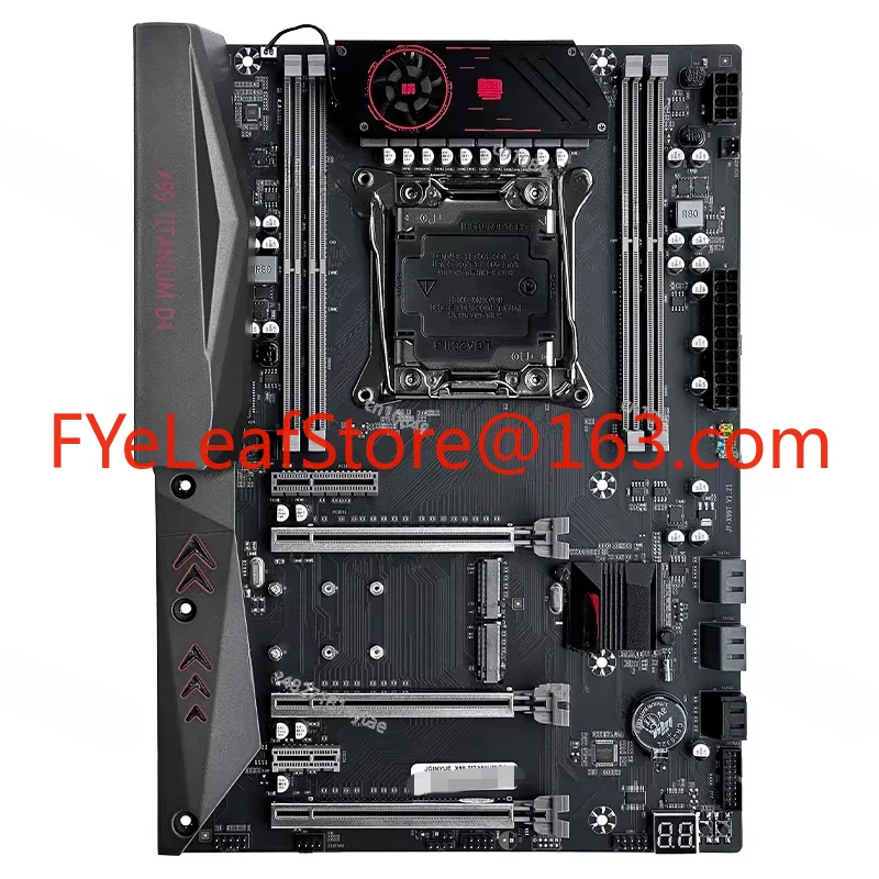 original X99 Titanium D4 Main Board 4 Channel 10 Layer PCB 8 Phase Power Supply
original X99 Titanium D4 Main Board 4 Channel 10 Layer PCB 8 Phase Power Supply