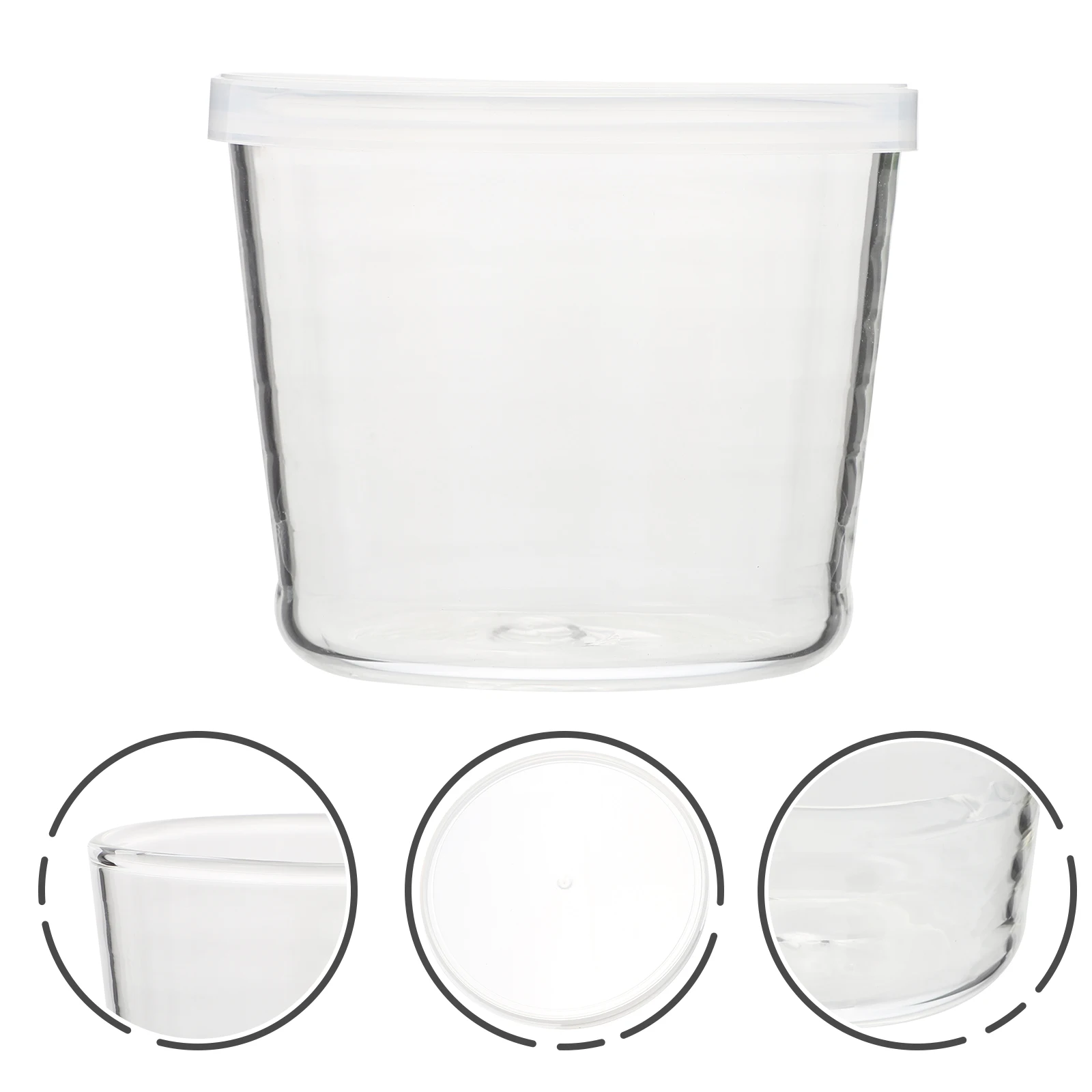 Glass Pudding Cups Drinking Glasses Multipurpose Milk Coffee Beverage Mug Straw Baby Glass Material Cold Heat Resistant Safe
Glass Pudding Cups Drinking Glasses Multipurpose Milk Coffee Beverage Mug Straw Baby Glass Material Cold Heat Resistant Safe