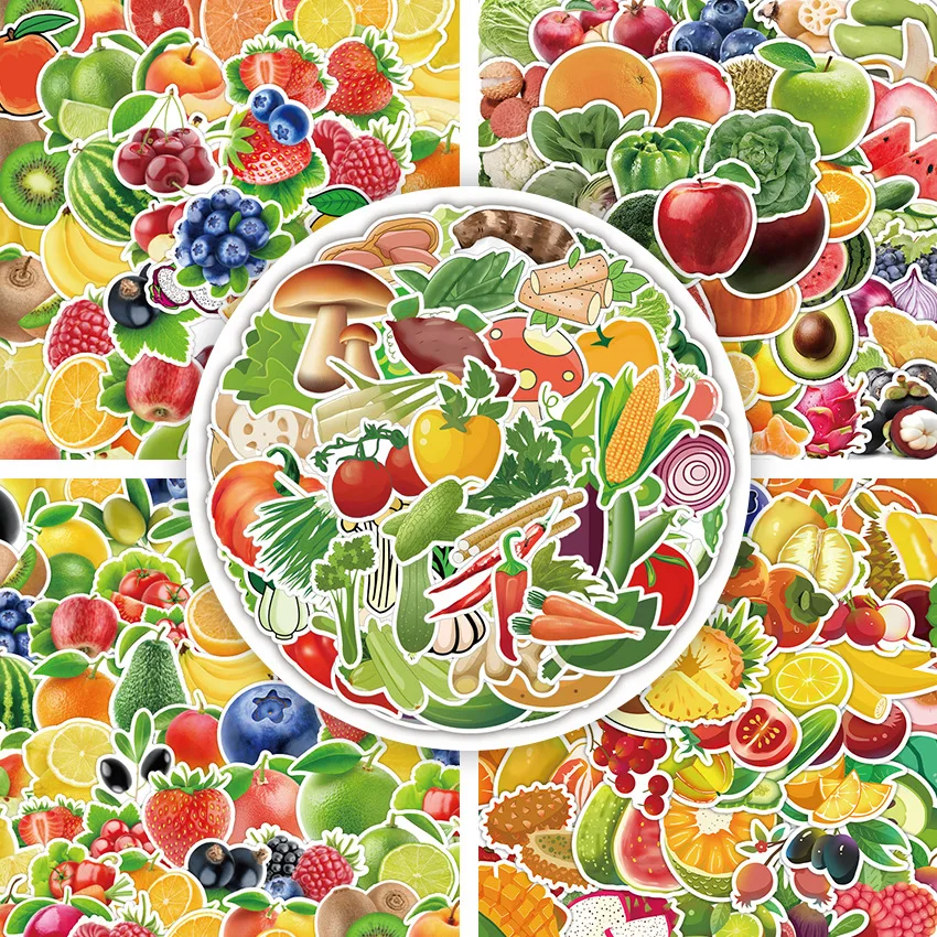 50/54/60PCS Vegetables and Fruits Series Graffiti Stickers Children Reward Stickers DIY Laptop Phone Guitar Skateboard Kid Toys
50/54/60PCS Vegetables and Fruits Series Graffiti Stickers Children Reward Stickers DIY Laptop Phone Guitar Skateboard Kid Toys