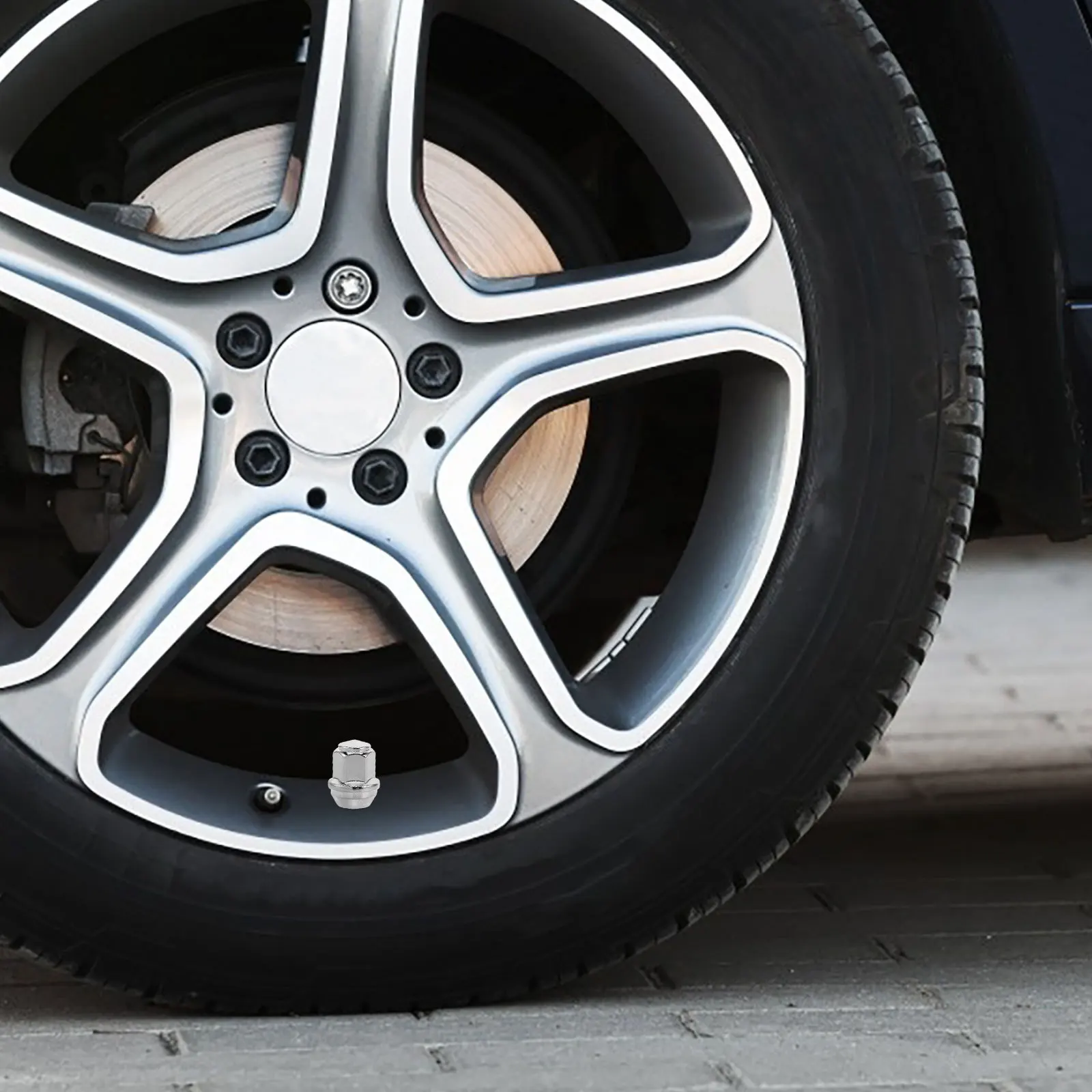 14x1.5 Solid Reinforced Wheel Lug Nuts Heavy Duty Car Wheel Lock Lug Bolts Nuts Caps Replacement Tire Rim Accessories Silver
14x1.5 Solid Reinforced Wheel Lug Nuts Heavy Duty Car Wheel Lock Lug Bolts Nuts Caps Replacement Tire Rim Accessories Silver