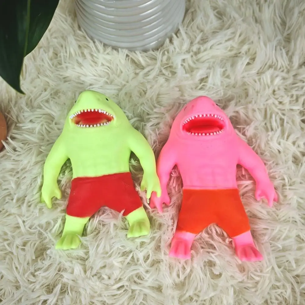 1pc Funny Slow Rebound Shark Squeeze Toy Kneading Elastic Shark Fidgeting Toys 3D Soft Sharkman Relax Toys Birthday Kids Gift
1pc Funny Slow Rebound Shark Squeeze Toy Kneading Elastic Shark Fidgeting Toys 3D Soft Sharkman Relax Toys Birthday Kids Gift