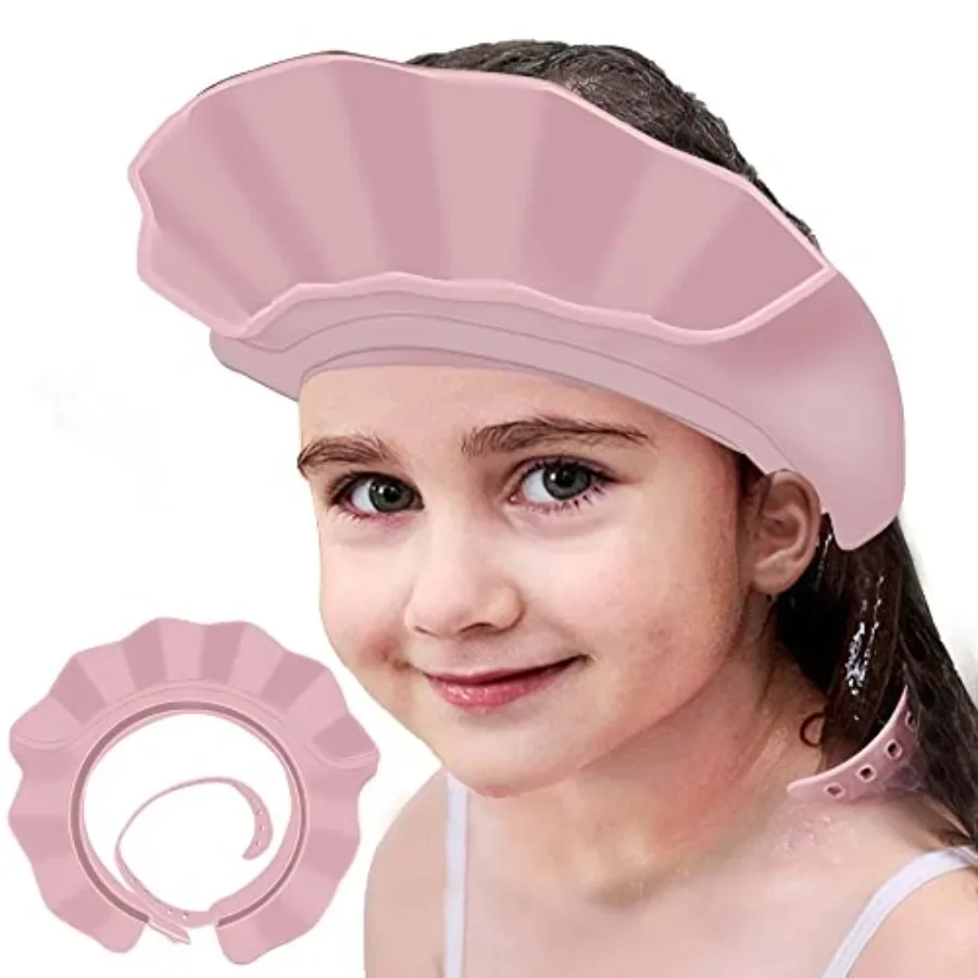 KOMIDK Baby Shower Cap Shampoo Bath Bathing Hat Silicone Adjustable Washing Hair Shower Bathing Protection Shower Cap for Toddl
KOMIDK Baby Shower Cap Shampoo Bath Bathing Hat Silicone Adjustable Washing Hair Shower Bathing Protection Shower Cap for Toddl