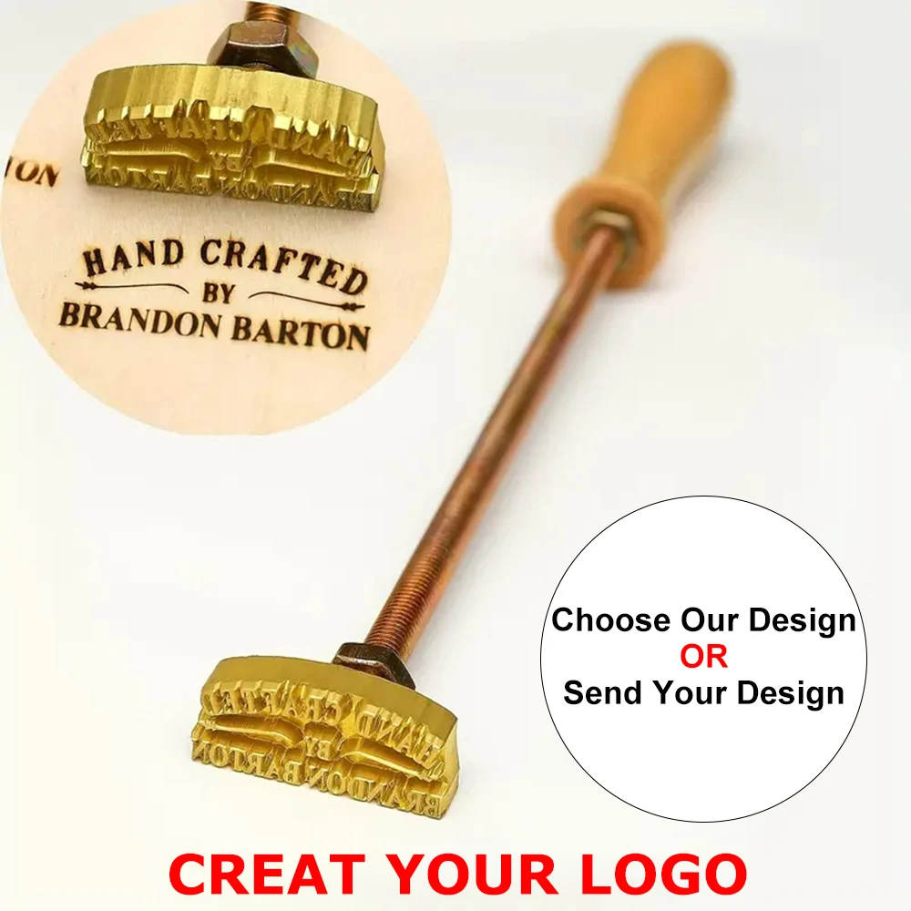 Branding Iron for Wood Custom Paper Branding Iron Stamp Own Logo Design for BBQ Heat Stamp with Handle Woodworking Design
Branding Iron for Wood Custom Paper Branding Iron Stamp Own Logo Design for BBQ Heat Stamp with Handle Woodworking Design