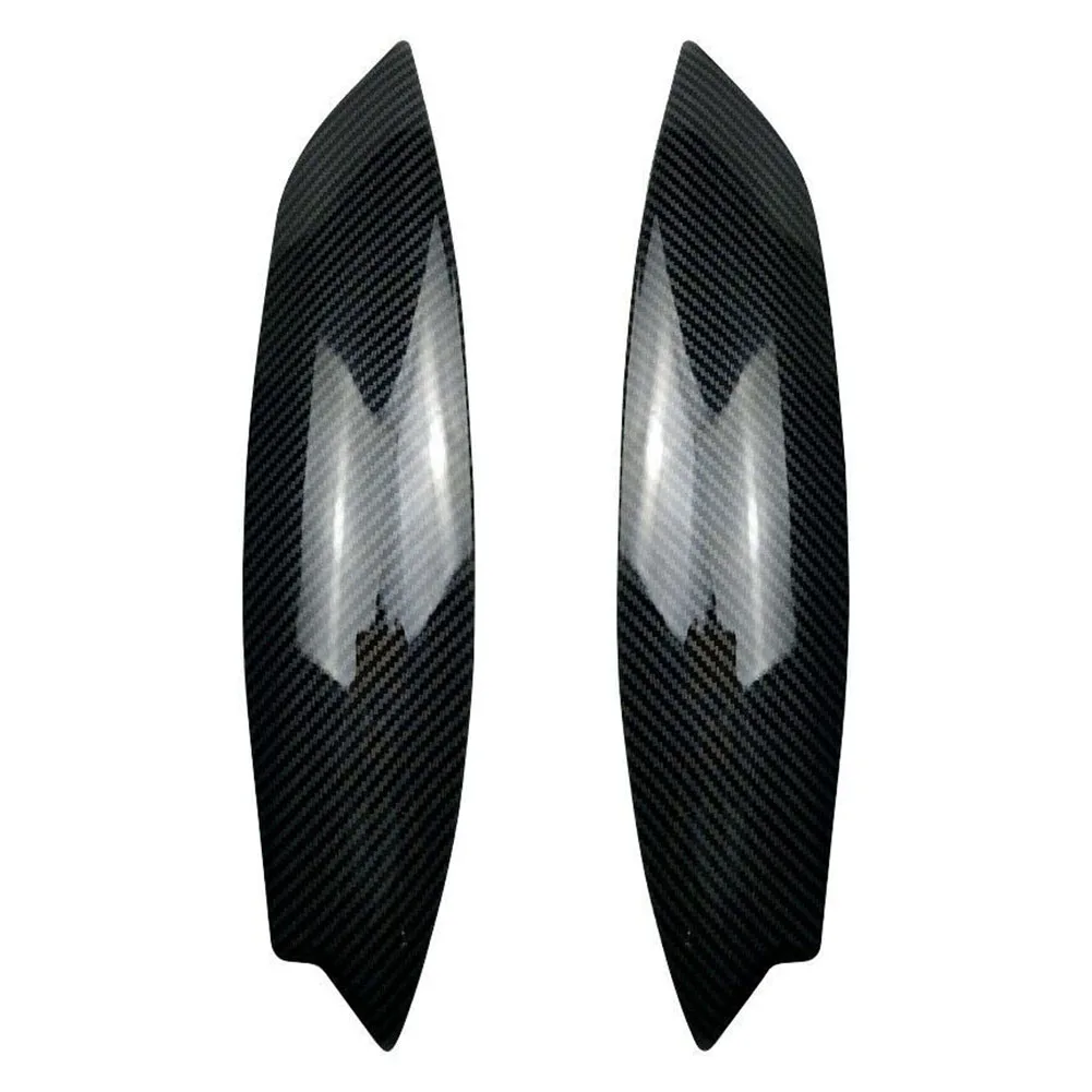 Car Eyebrow Trims Replacement Parts 2Pcs ABS Plastic Carbon Fiber Easy To Carry Headlight Eyelid 100% Brand New
Car Eyebrow Trims Replacement Parts 2Pcs ABS Plastic Carbon Fiber Easy To Carry Headlight Eyelid 100% Brand New