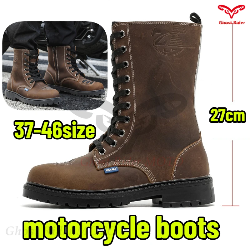 Motorcycle riding shoes locomotive boots four-season breathable anti-drop knight equipment size 37-46 motocross boots
Motorcycle riding shoes locomotive boots four-season breathable anti-drop knight equipment size 37-46 motocross boots