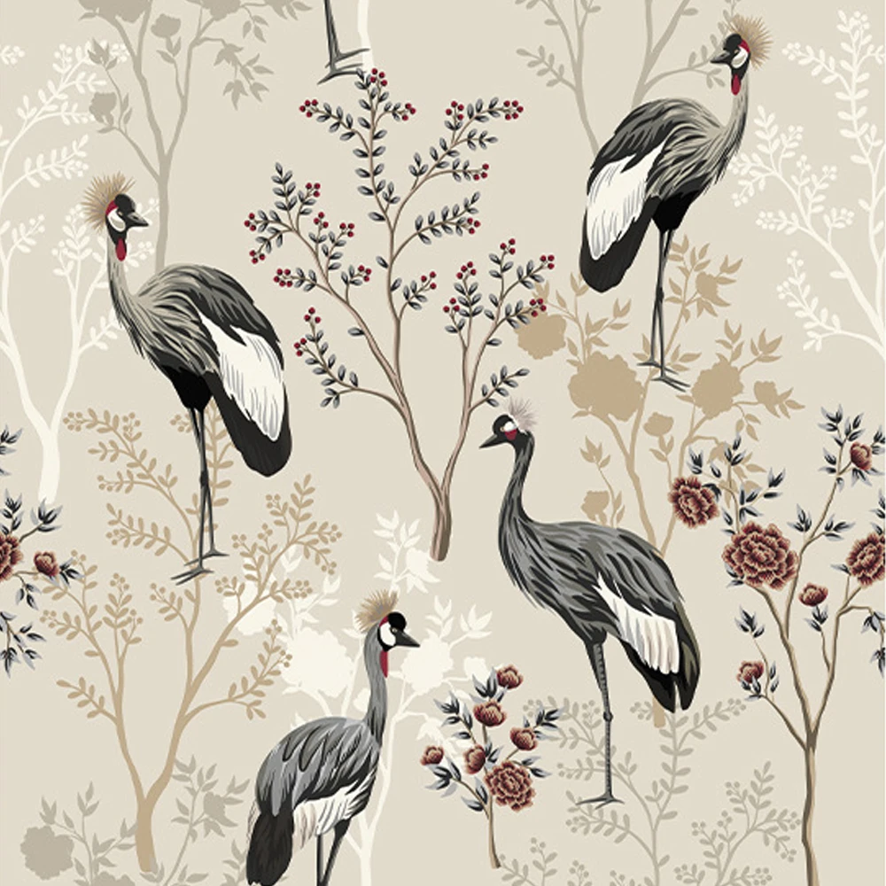 Chinoiserie Peel and Stick Crane Bird Wallpaper for Bedroom Bathroom Vintage Removable Self Adhesive Floral Contact Paper
Chinoiserie Peel and Stick Crane Bird Wallpaper for Bedroom Bathroom Vintage Removable Self Adhesive Floral Contact Paper