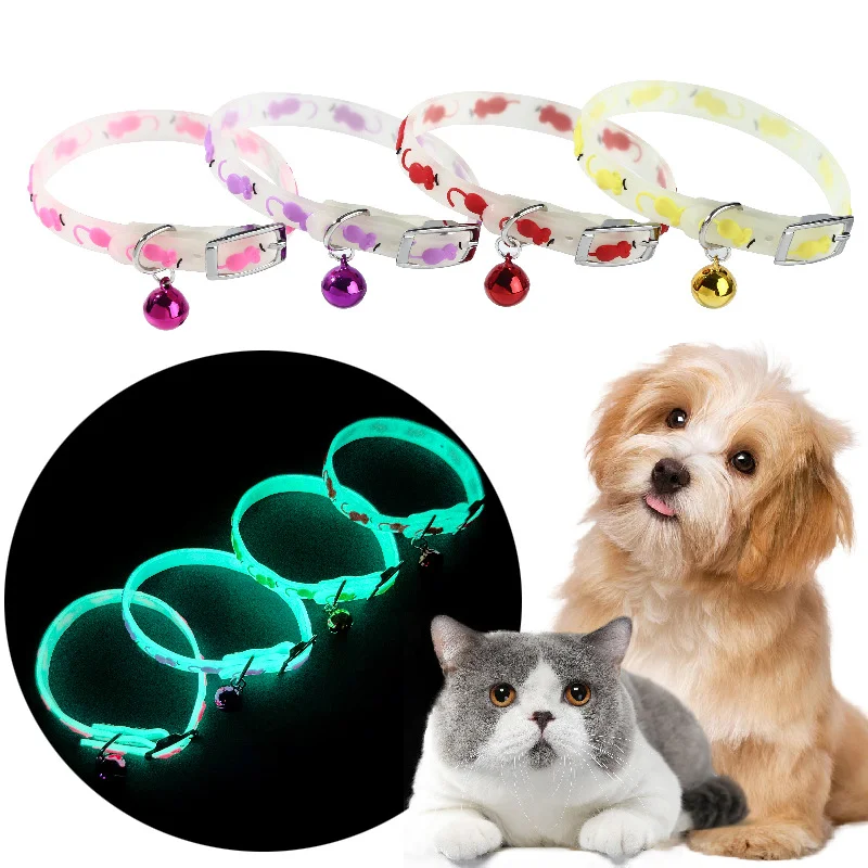 Adjustable Pupply Dog Collars Luminous Glowing Features Quick Release Breakaway Buckle Jewel Accented Pet Grooming Accessories
Adjustable Pupply Dog Collars Luminous Glowing Features Quick Release Breakaway Buckle Jewel Accented Pet Grooming Accessories