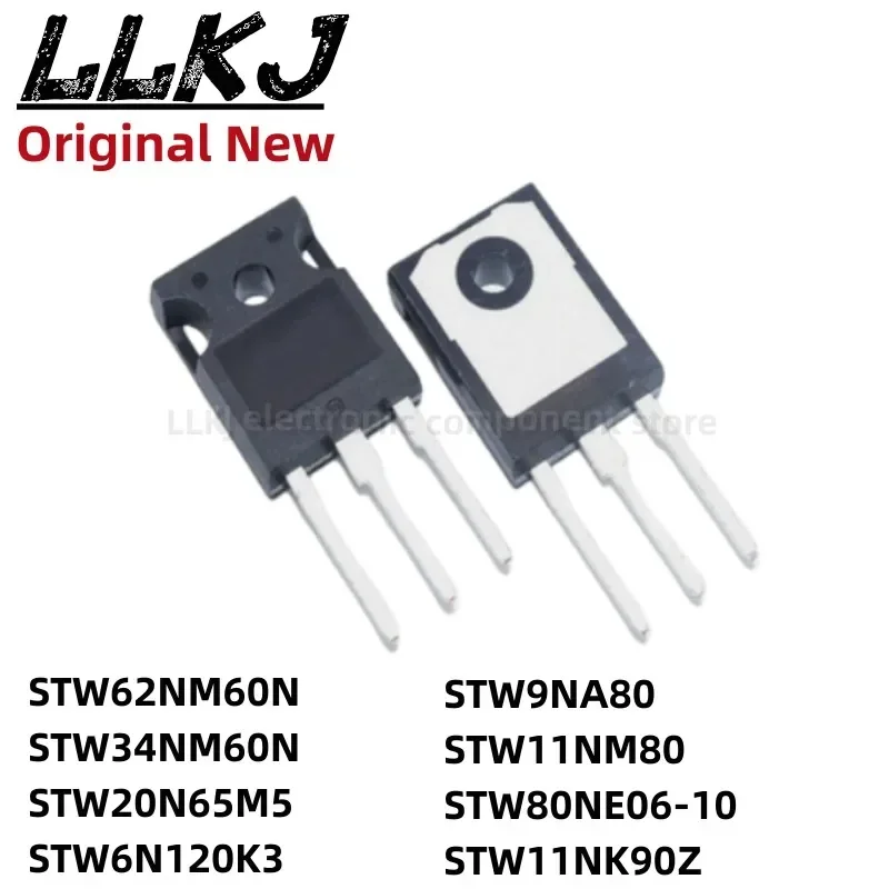 1pcs STW62NM60N STW34NM60N STW20N65M5 STW6N120K3 STW9NA80 STW11NM80 STW80NE06-10 STW11NK90Z TO247 MOS FET TO-247
1pcs STW62NM60N STW34NM60N STW20N65M5 STW6N120K3 STW9NA80 STW11NM80 STW80NE06-10 STW11NK90Z TO247 MOS FET TO-247