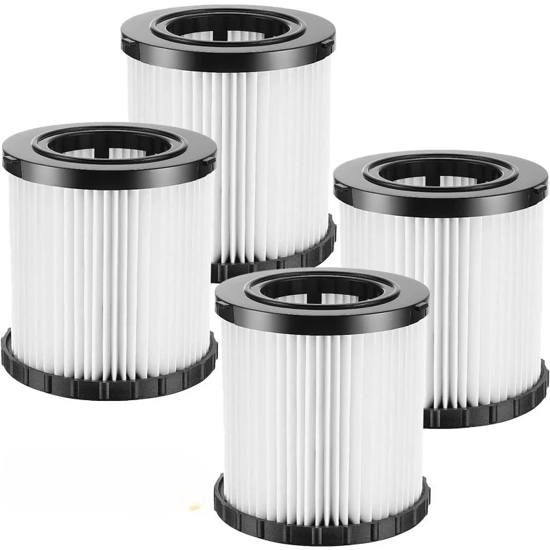 4 Pcs DCV5801H HEPA Filter for DEWALT DCV580 DCV581H 20V MAX Wet Dry Vac Vacuum Cleaner Washable Reusable Replacement Parts
4 Pcs DCV5801H HEPA Filter for DEWALT DCV580 DCV581H 20V MAX Wet Dry Vac Vacuum Cleaner Washable Reusable Replacement Parts