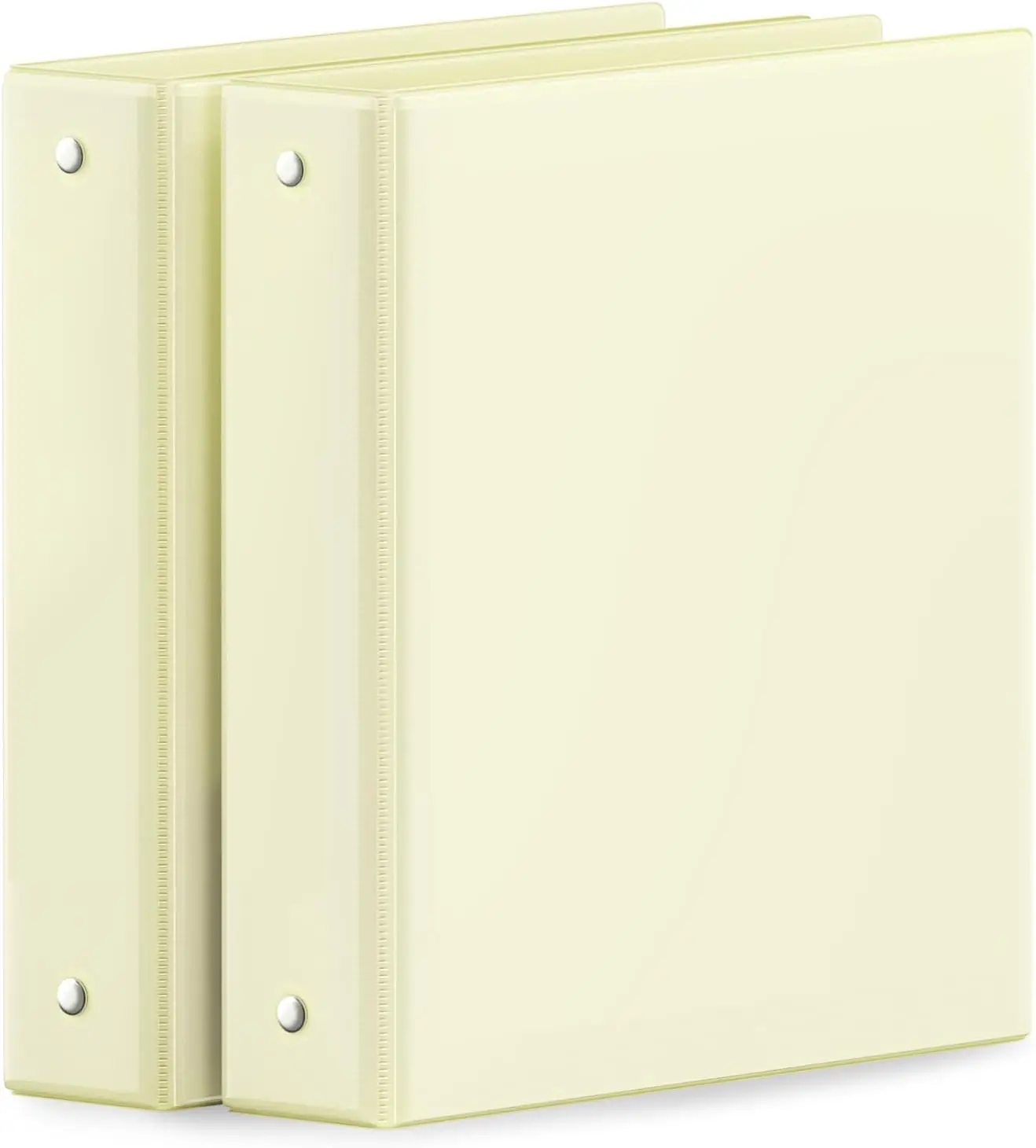 1 Inch 3 Ring Binder 2 Pack, Clear View, PVC-Free, Fit 8.5x11 Inches, Yellow, for School Office Supplies
1 Inch 3 Ring Binder 2 Pack, Clear View, PVC-Free, Fit 8.5x11 Inches, Yellow, for School Office Supplies