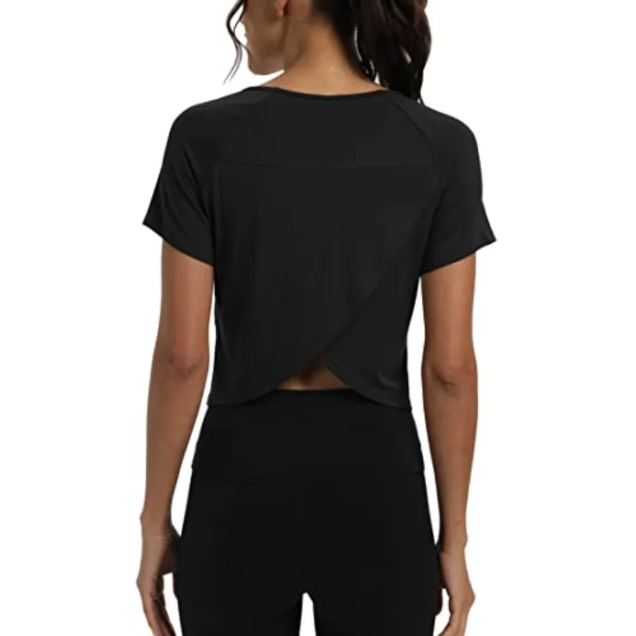 Mippo Workout Tops for Women Cropped Split Back Athletic Gym Exercise Shirts Loose Fit
Mippo Workout Tops for Women Cropped Split Back Athletic Gym Exercise Shirts Loose Fit