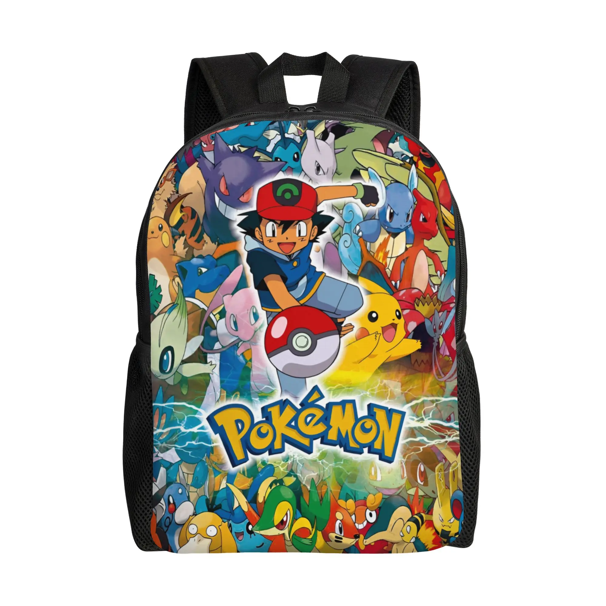 Pokemoned P-Pikachus Backpacks Men Women Casual Bookbag for School College Thunderbolt Cute Printed Bags
Pokemoned P-Pikachus Backpacks Men Women Casual Bookbag for School College Thunderbolt Cute Printed Bags