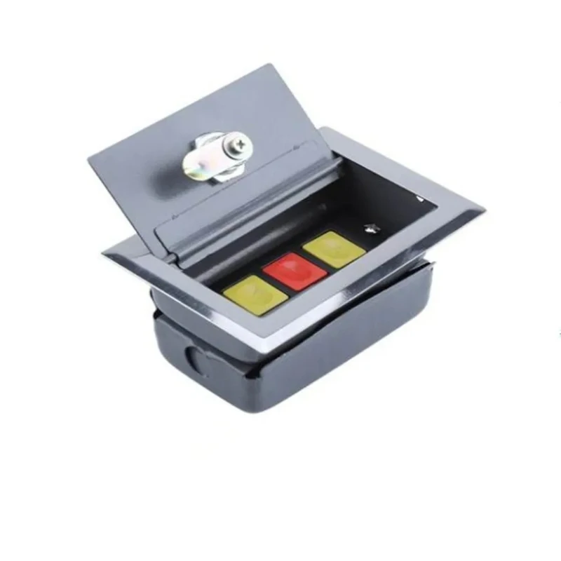 Up Down Stop 3 Button Roller Shutter Garage Door Switch Cassette Cover + Key
Up Down Stop 3 Button Roller Shutter Garage Door Switch Cassette Cover + Key