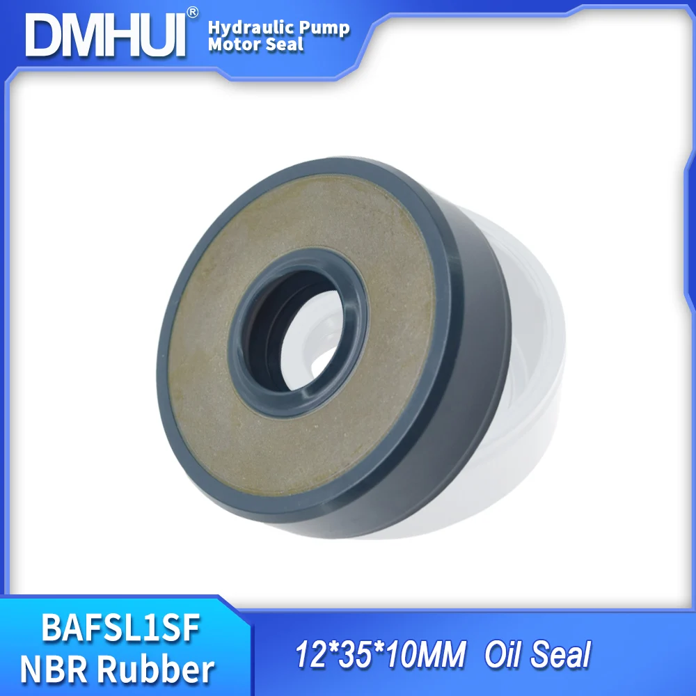 Hydraulic Pump Part Oil Seals 12x35x10mm NBR Rubber - DMHUI Radial Shaft BAFSL1SF Type High Pressure Seal Ring 12*35*10
Hydraulic Pump Part Oil Seals 12x35x10mm NBR Rubber - DMHUI Radial Shaft BAFSL1SF Type High Pressure Seal Ring 12*35*10