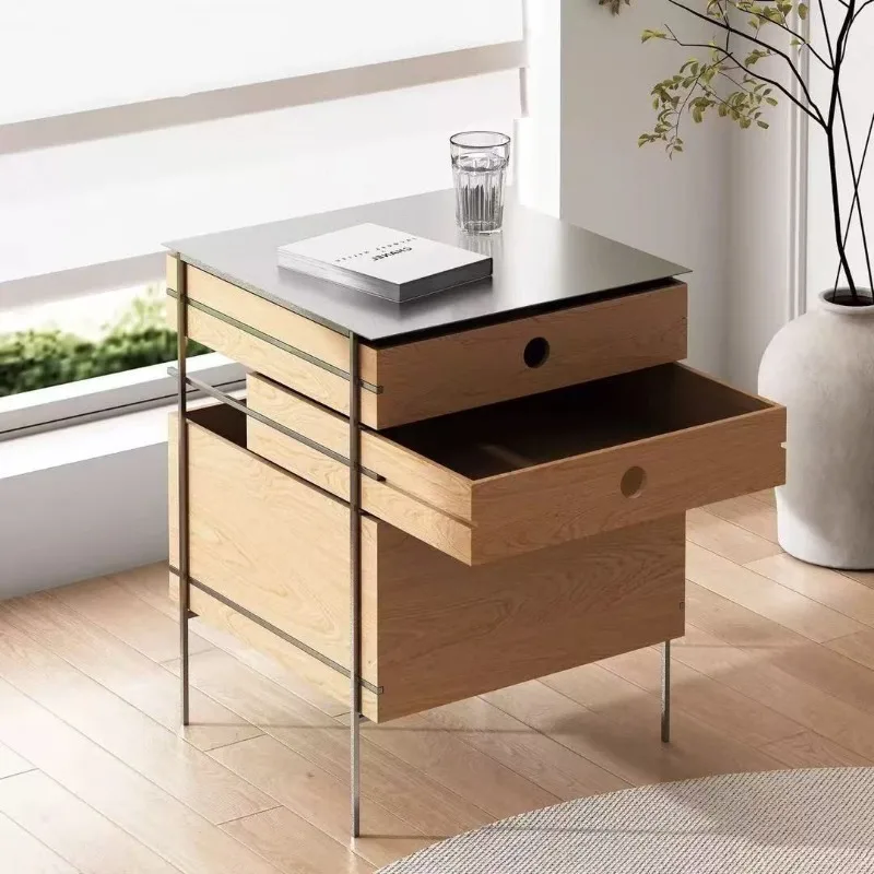 side bedside table storage solid wood stainless steel medieval household sofa chest
side bedside table storage solid wood stainless steel medieval household sofa chest