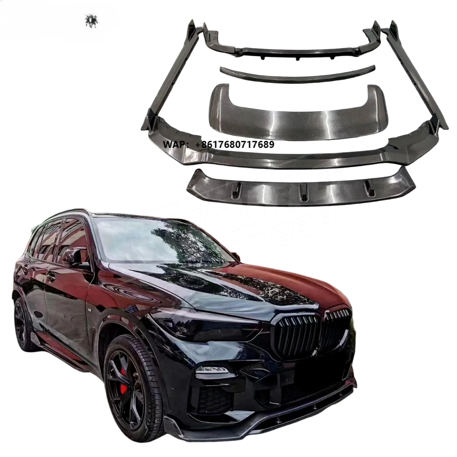 Hot Selling M-Shadow Style Carbon Fiber Body Kit for X5 G05 2019-2022 Upgrade Front Lip Rear Diffuser Side Skirts Spoilers
Hot Selling M-Shadow Style Carbon Fiber Body Kit for X5 G05 2019-2022 Upgrade Front Lip Rear Diffuser Side Skirts Spoilers