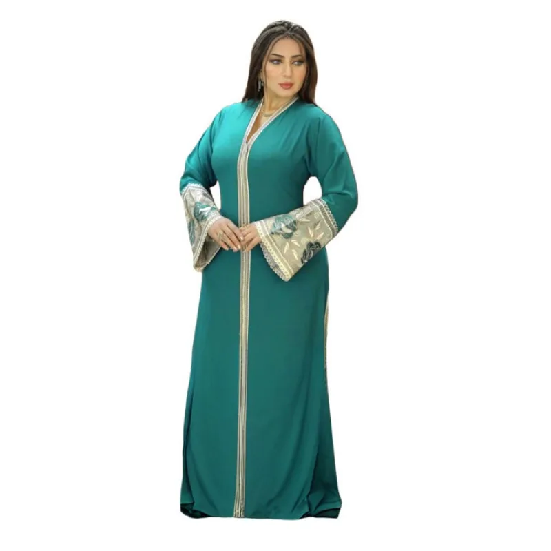 2025 For Women African Green Dress Elegant Party Dinner Muslim Ramadan Clothes Church Robe Africains Femme Ladies Traditional
2025 For Women African Green Dress Elegant Party Dinner Muslim Ramadan Clothes Church Robe Africains Femme Ladies Traditional