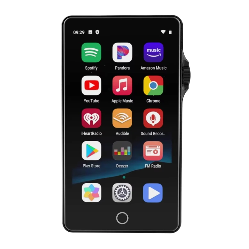 Touchscreen music player with Bluetooth/wireless streaming app
Touchscreen music player with Bluetooth/wireless streaming app