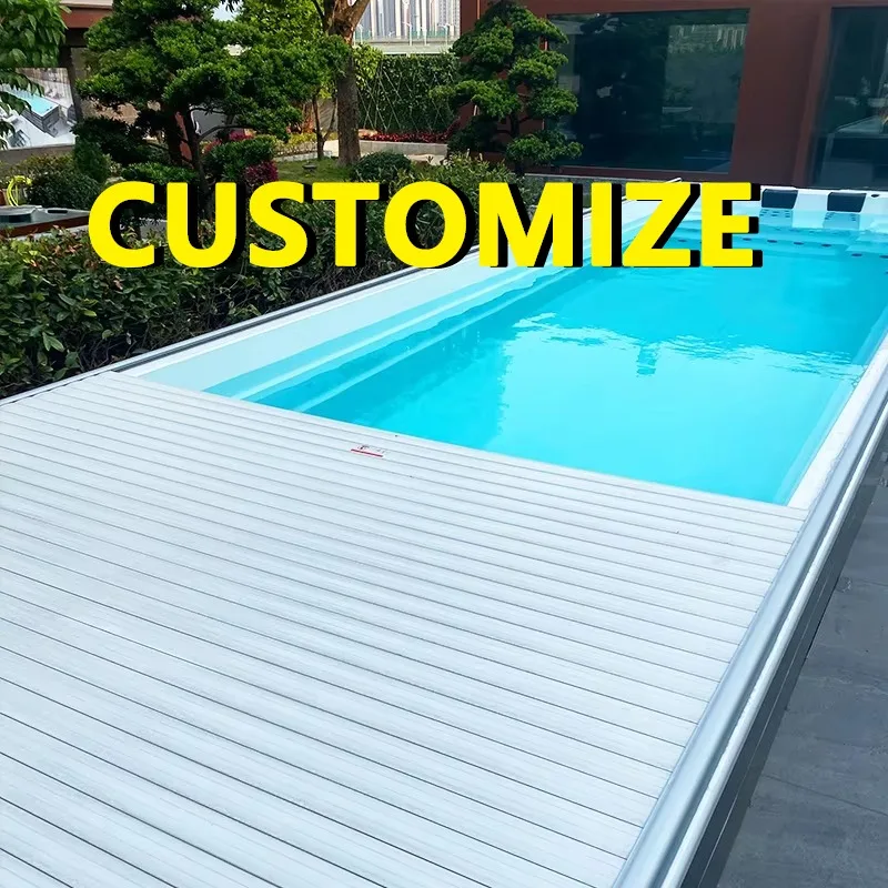 Any Size Custom Electric Heat Insulation Pool Cover Aluminum Rail Automatic Roller Solar Outdoor Pool Cover Weather Resistant Gu
Any Size Custom Electric Heat Insulation Pool Cover Aluminum Rail Automatic Roller Solar Outdoor Pool Cover Weather Resistant Gu