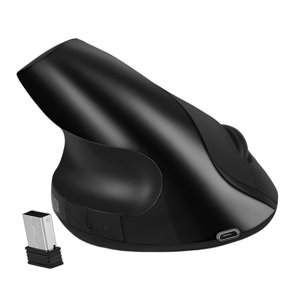 1PC Human Engineering Wireless Mouse Photoelectric Mute Cool Vertical Type Mouse 2.4G Hand Griping Type Mouse for Home Office (B
1PC Human Engineering Wireless Mouse Photoelectric Mute Cool Vertical Type Mouse 2.4G Hand Griping Type Mouse for Home Office (B