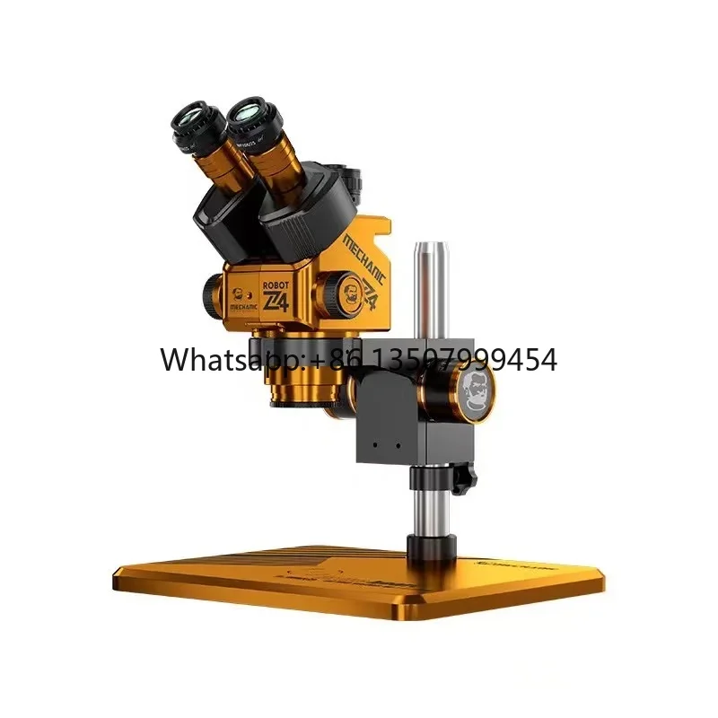 ROBOT Z4 Adjustable Eyepiece 6.5X-60X HD Trinocular Microscope for Phone Motherboard Soldering Microscope Tools Set
ROBOT Z4 Adjustable Eyepiece 6.5X-60X HD Trinocular Microscope for Phone Motherboard Soldering Microscope Tools Set