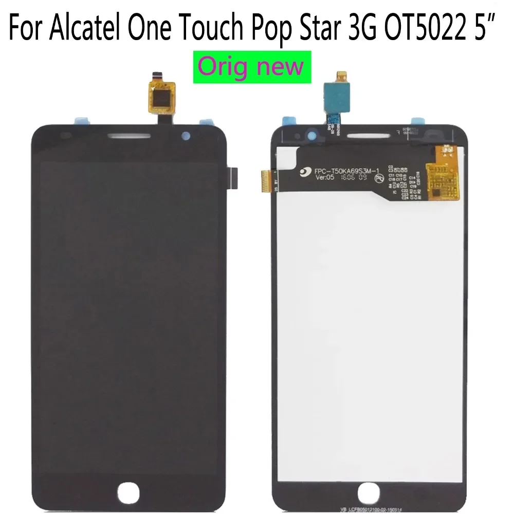 Shyueda 100% новый для Alcatel Pop Star 3G OT5022 5022 5022X 5022D 5 "ЖК-дисплей с цифровым преобразователем сенсорного экрана с инструментами
Shyueda 100% новый для Alcatel Pop Star 3G OT5022 5022 5022X 5022D 5 "ЖК-дисплей с цифровым преобразователем сенсорного экрана с инструментами
