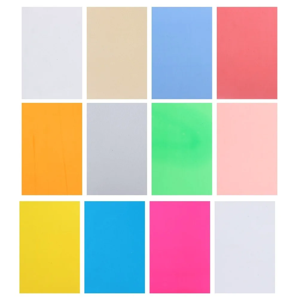 12pcs Colorful Heat Shrink Film Sheets 12 Colors 14.5x20CM Heat Shrink Plastic Shrinkable Film Sheets Art Craft
12pcs Colorful Heat Shrink Film Sheets 12 Colors 14.5x20CM Heat Shrink Plastic Shrinkable Film Sheets Art Craft