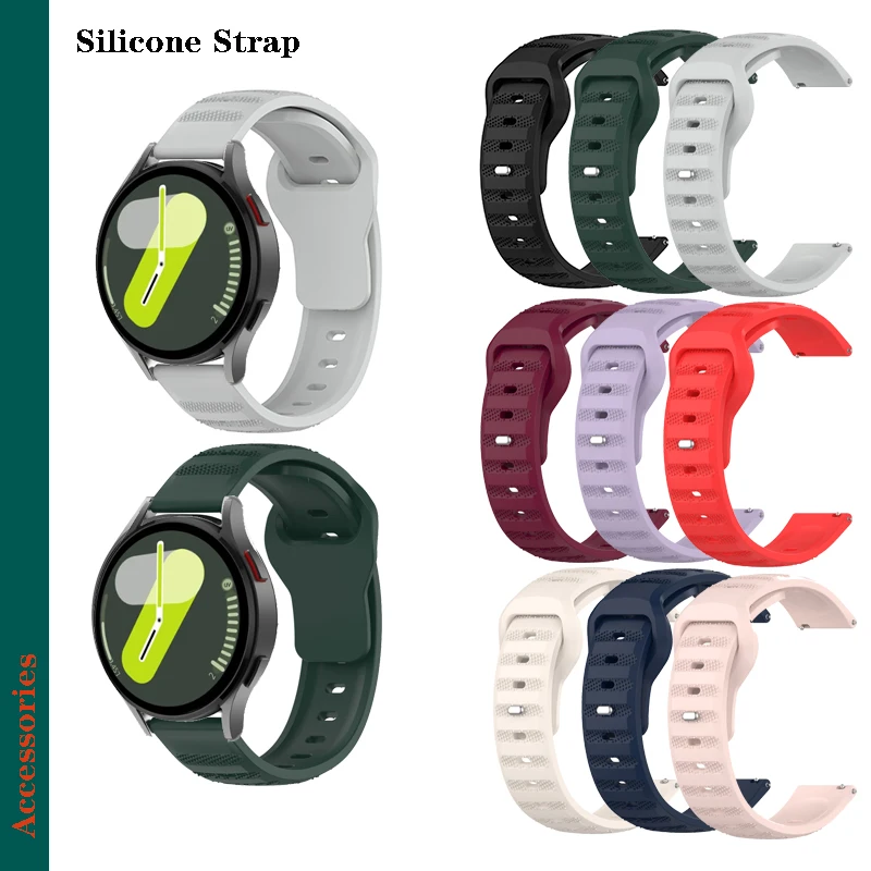 For Samsung Galaxy Watch 7-Fe-6-5-4 40mm 44mm Strap Fashion Silicone Spare Band 20mm
For Samsung Galaxy Watch 7-Fe-6-5-4 40mm 44mm Strap Fashion Silicone Spare Band 20mm