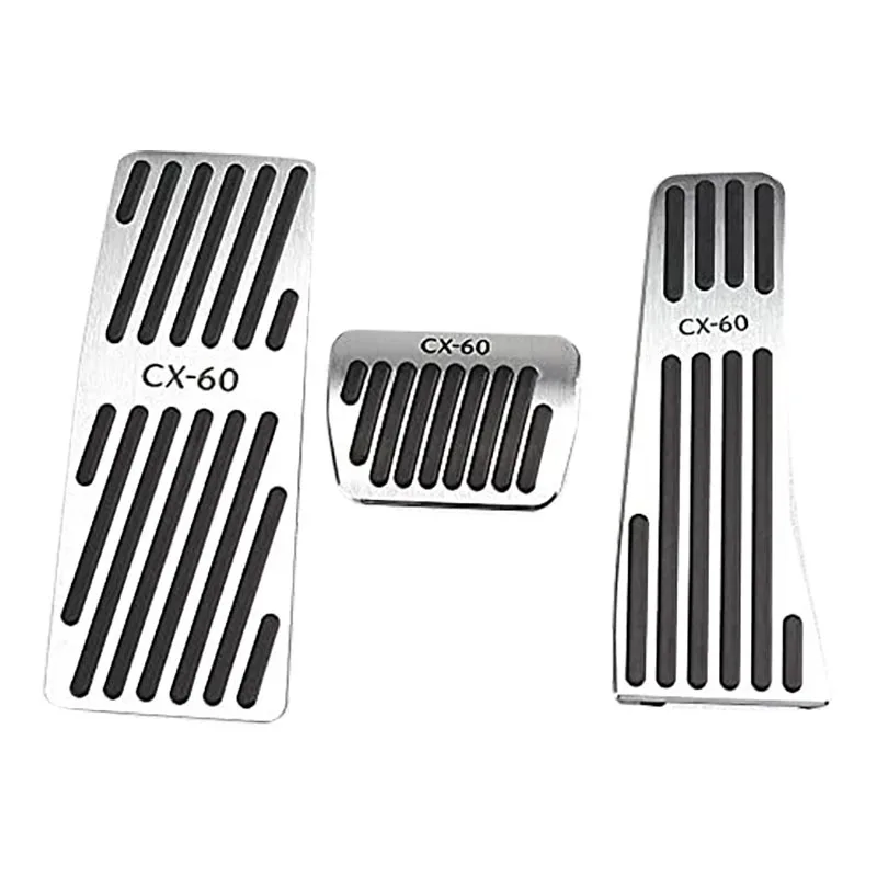 FOR Mazda CX60 CX-60 2022 Car Accessories Fuel Brake Foot Rest pedals Plate Non slip Accelerator brake pedal Pads cover
FOR Mazda CX60 CX-60 2022 Car Accessories Fuel Brake Foot Rest pedals Plate Non slip Accelerator brake pedal Pads cover