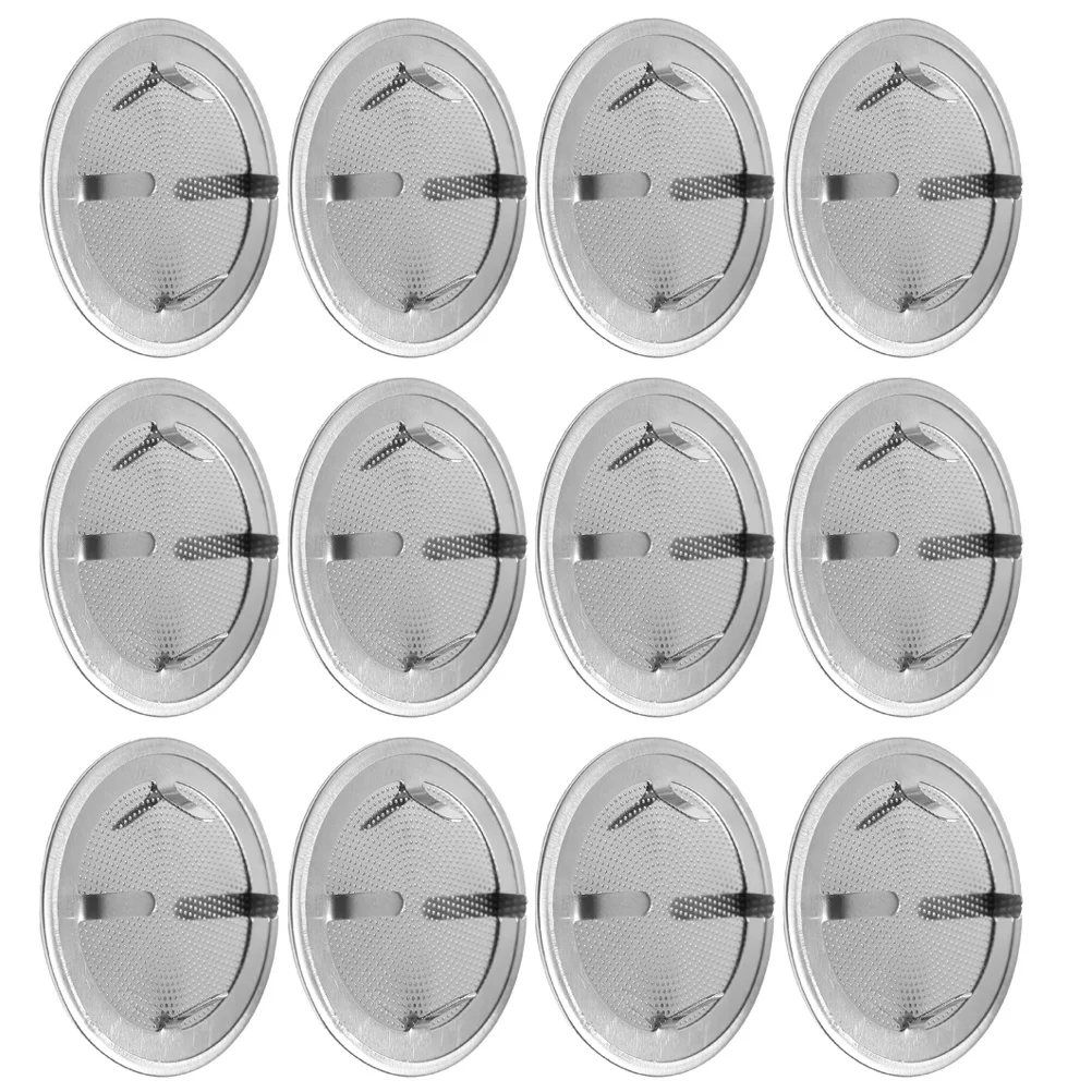 12Pcs Tea Mesh Stainless Steel Strainer Filter for Loose Leaf Tea Coffee Teapot Accessories Leaf Mesh Coffee Strainer
12Pcs Tea Mesh Stainless Steel Strainer Filter for Loose Leaf Tea Coffee Teapot Accessories Leaf Mesh Coffee Strainer