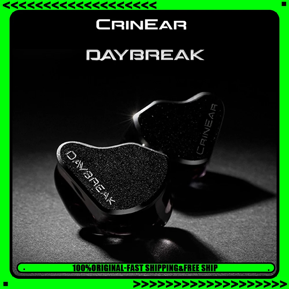 Наушники-вкладыши CrinEar Daybreak 1DD+2BA+2MPT (микро-планарные твитеры) с полным наполнением корпуса из смолы
Наушники-вкладыши CrinEar Daybreak 1DD+2BA+2MPT (микро-планарные твитеры) с полным наполнением корпуса из смолы