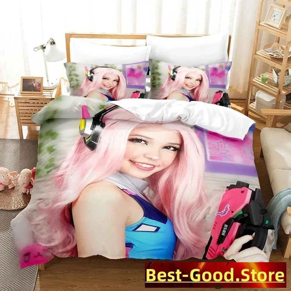 Belle Delphine Bedding Set Single Twin Full Queen King Size Bed Set Aldult Kid Bedroom Duvetcover Sets Anime parure de lit Bed
Belle Delphine Bedding Set Single Twin Full Queen King Size Bed Set Aldult Kid Bedroom Duvetcover Sets Anime parure de lit Bed