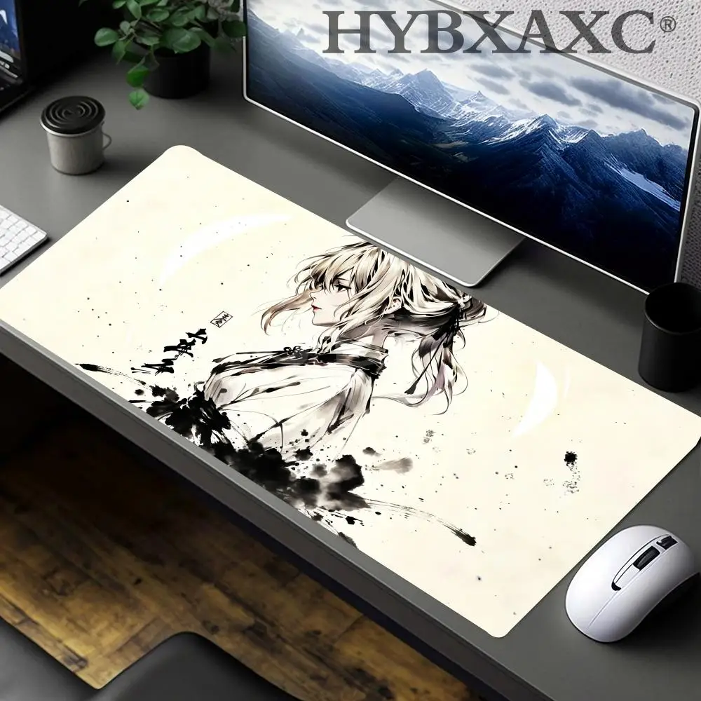 HYBXAXC Ink Wash Style Anime Girl Mouse Pad, Chinese Aesthetic Desk Mat, Large Non-Slip Gaming Mousepad for Office
HYBXAXC Ink Wash Style Anime Girl Mouse Pad, Chinese Aesthetic Desk Mat, Large Non-Slip Gaming Mousepad for Office