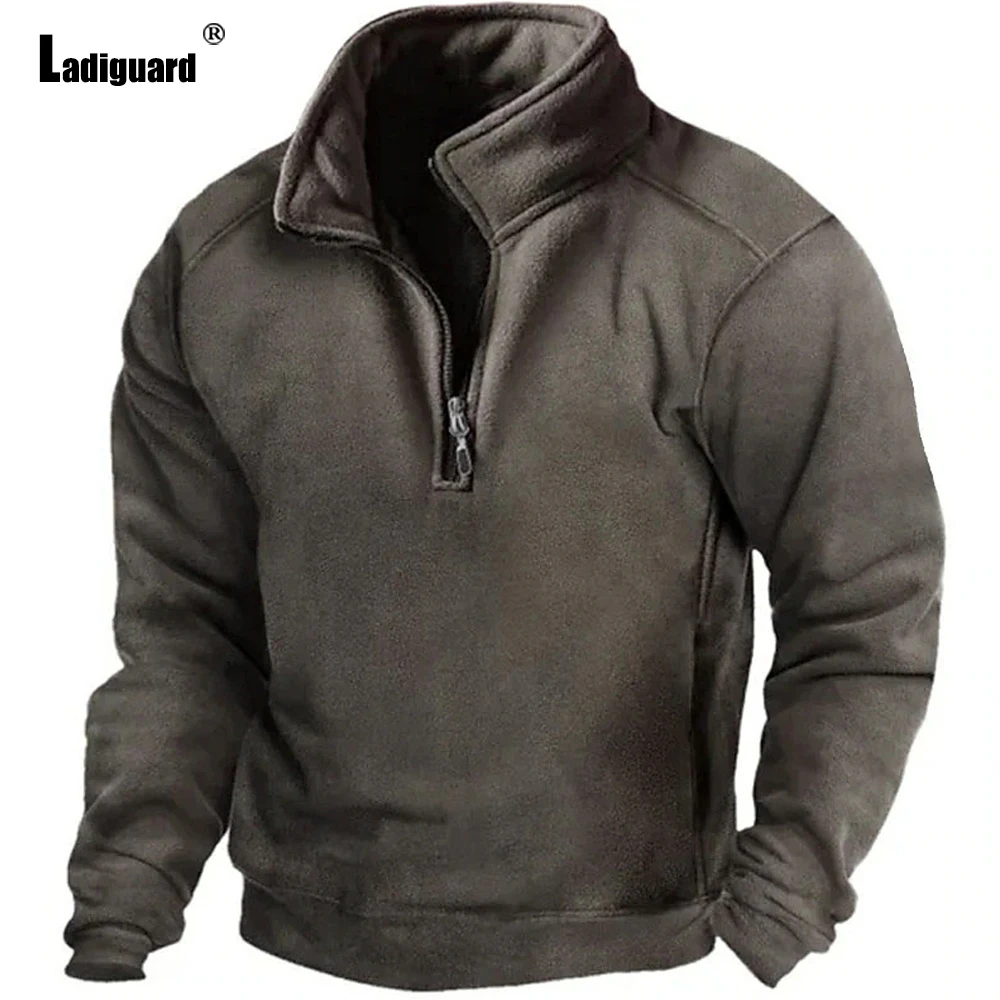 Men Long Sleeves Plush Sweatshirts 2024 Winter Casual Street Pullovers American and European Style Fashion Zipper Top Sweatshirt
Men Long Sleeves Plush Sweatshirts 2024 Winter Casual Street Pullovers American and European Style Fashion Zipper Top Sweatshirt