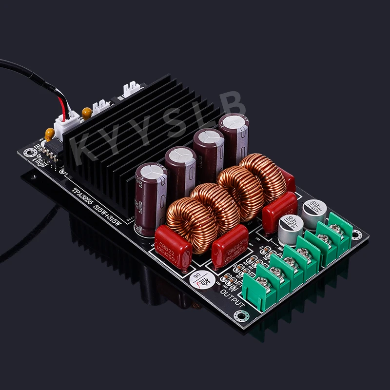 KYYSLB TPA3255 2x300W 600W Fever HIFI Digital Power Amplifier Board, High Power 2 Channel
KYYSLB TPA3255 2x300W 600W Fever HIFI Digital Power Amplifier Board, High Power 2 Channel