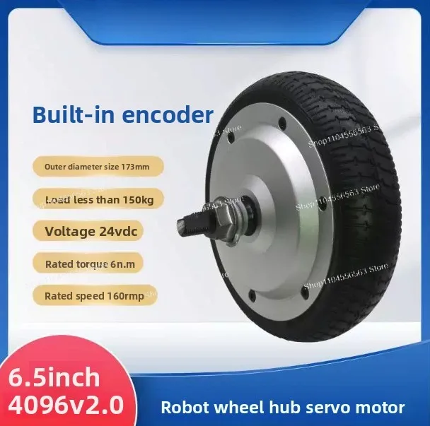 6.5 Inch 24V-48V DC 8n Servo Hub Motor Single-Axis ZLLG65ASM250-4096 Driver Straight Flow Robot AGV Encoder
6.5 Inch 24V-48V DC 8n Servo Hub Motor Single-Axis ZLLG65ASM250-4096 Driver Straight Flow Robot AGV Encoder