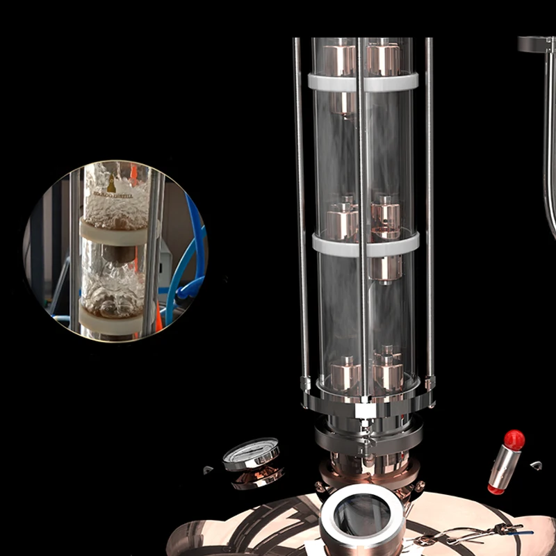 CT65S 65 L Household Stainless Steel Distillation Brewing Machine Small Brewery Equipment Suitable For Vodka Whisky Brandy DIY
CT65S 65 L Household Stainless Steel Distillation Brewing Machine Small Brewery Equipment Suitable For Vodka Whisky Brandy DIY