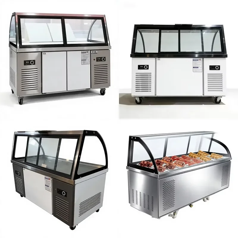 AP01 LED Deli Display Case for BINGKE Commercial Dual-Temperature Double Doors Full Copper Tube Cooling High-Transparency
AP01 LED Deli Display Case for BINGKE Commercial Dual-Temperature Double Doors Full Copper Tube Cooling High-Transparency
